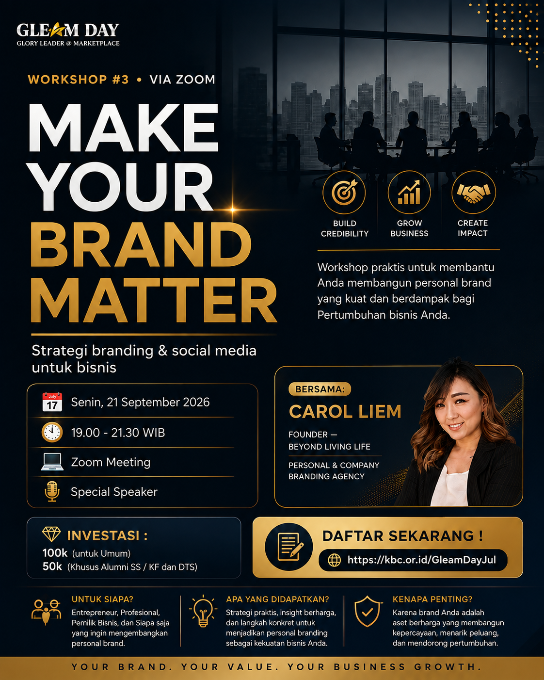 Gleam Day 3 - From You To Brand