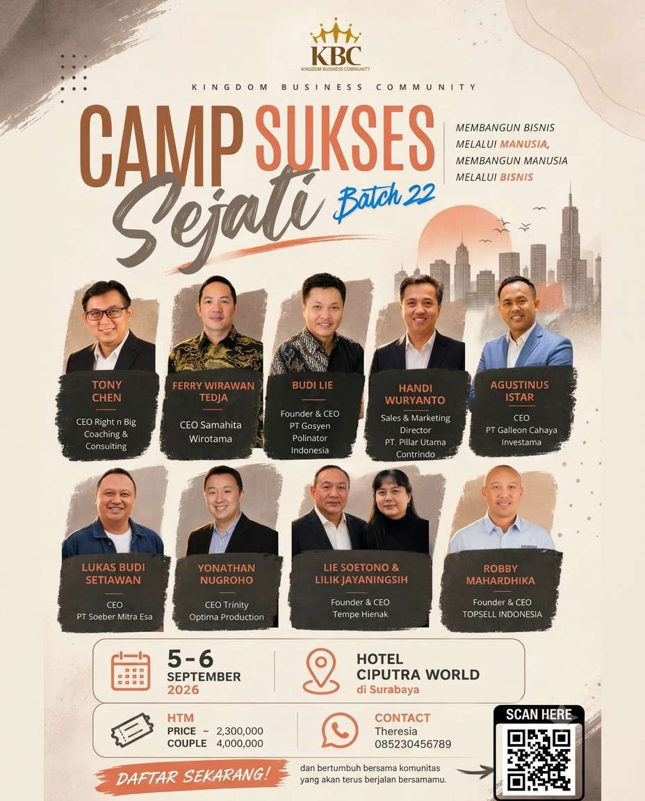 Camp Sukses Sejati Batch 22 - Surabaya